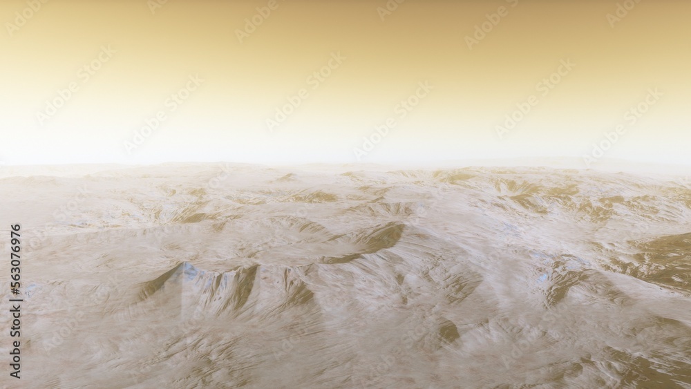 landscape on planet Mars, scenic desert scene on the red planet
landscape on planet Mars, scenic desert scene on the red planet