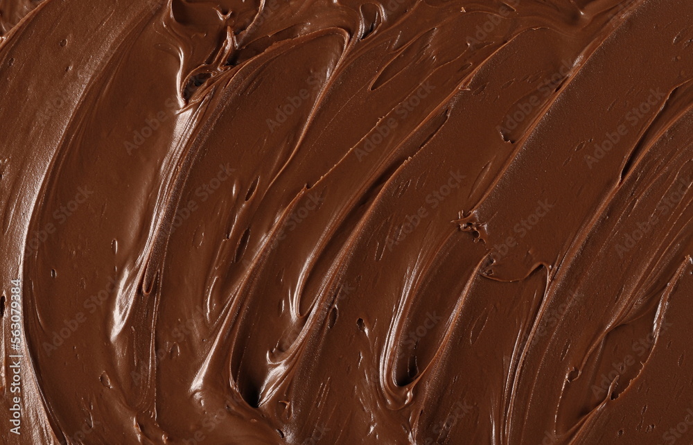 Cream chocolate spread surface, background and texture Cream chocolate spread surface, background and texture