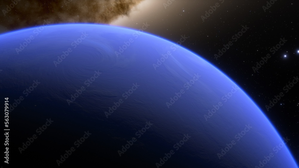 Abstract planets and space background
Abstract planets and space background