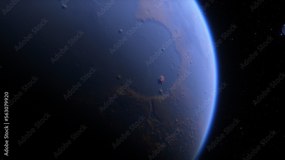Abstract planets and space background
Abstract planets and space background