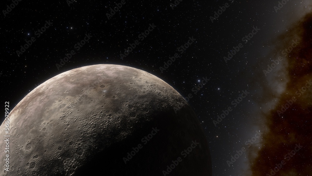 Abstract planets and space background
Abstract planets and space background