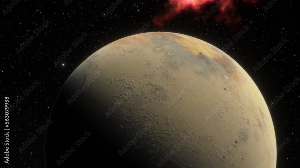 Abstract planets and space background
Abstract planets and space background
