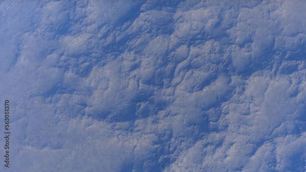 Fototapeta premium View of the 3d rendering realistic planet mars surface from space. 