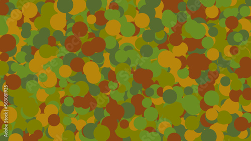 mimetic military camouflage green brown shapes pattern over olive green useful as a background