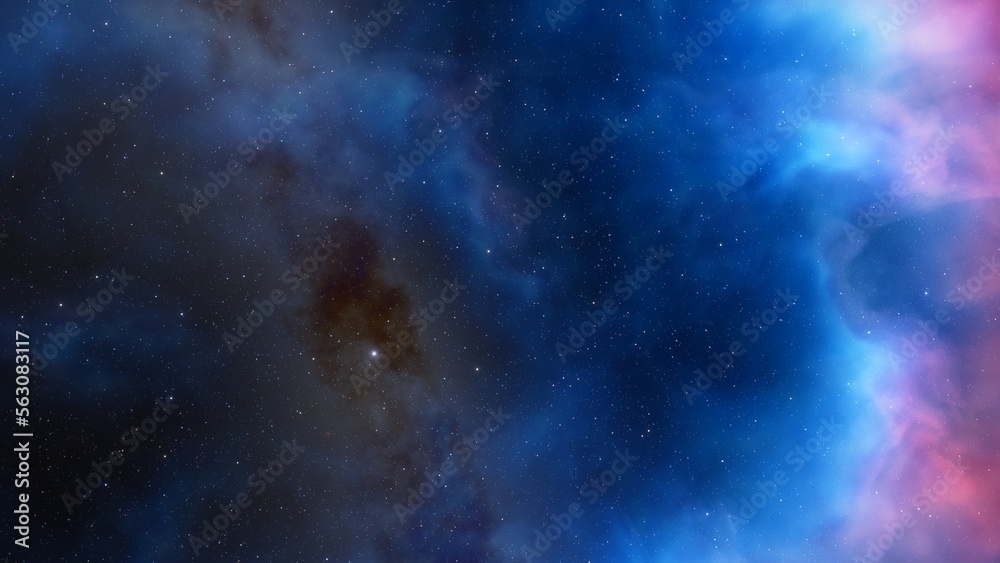 Fototapeta premium Space nebula