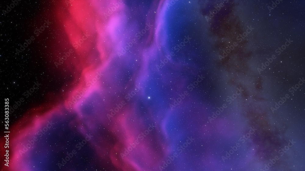 Fototapeta premium nebula gas cloud in deep outer space