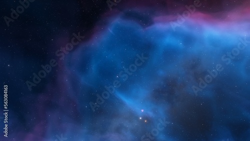 Night sky - Universe filled with stars, nebula and galaxy  © ANDREI
