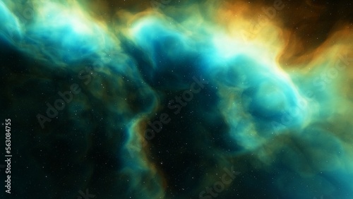 red-violet nebula in outer space, horsehead nebula, unusual colorful nebula in a distant galaxy, red nebula 3d render
