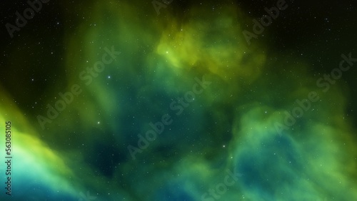 Space nebula. 