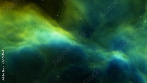 Space nebula. 
