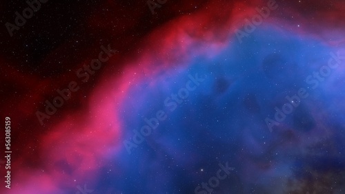 Fototapeta Naklejka Na Ścianę i Meble -  Space nebula.

