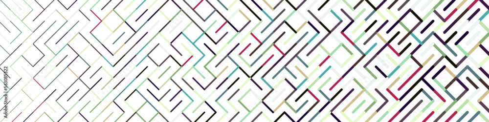 Color rotated lines background abstract illustration
