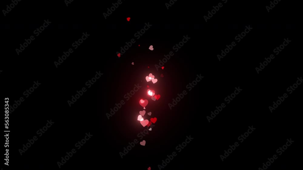 valentine day heart shape background design