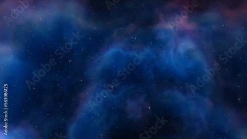 Space nebula, for use with projects on science, research, and education. Illustration 