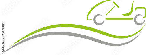 Kart, Kartsport, Sport Logo, Hintergrund