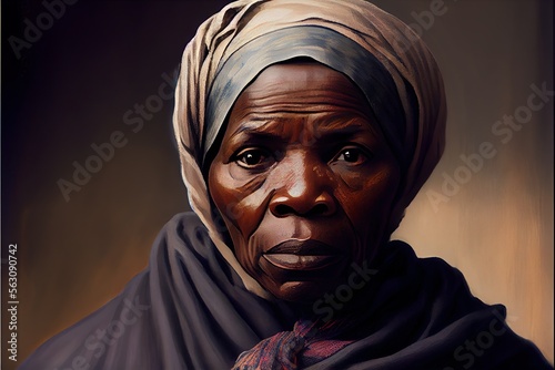 Black woman Harriet Tubman Generative AI