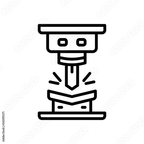 bending icon for your website, mobile, presentation, and logo design.