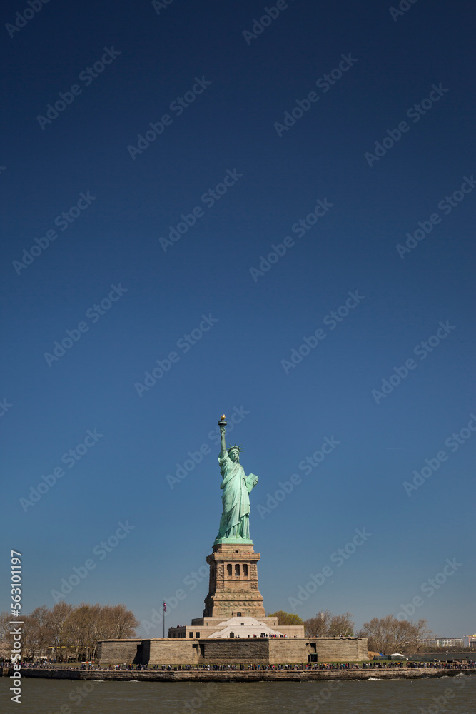 Statue of Liberty in Liberty Island, New York