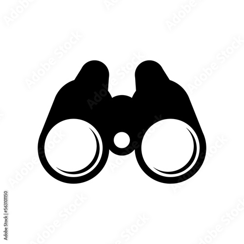 Binocular icon sign symbol design vector