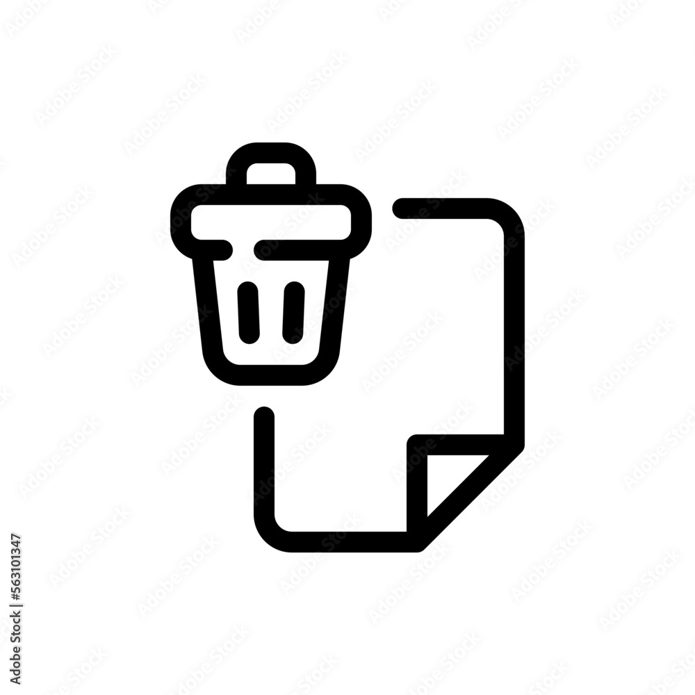 delete file line icon delete file line icon