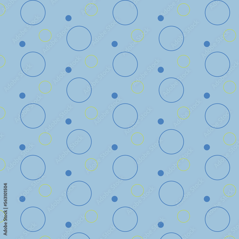 seamless background with bubbles