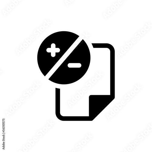 exposure glyph icon