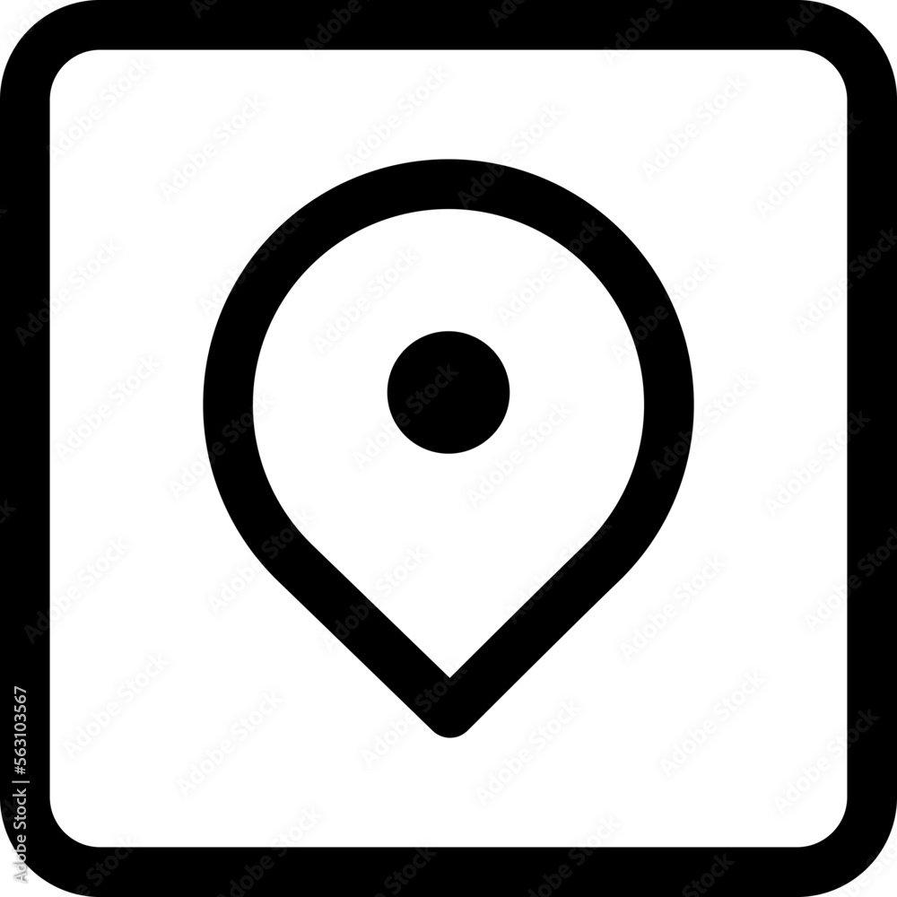 Map pin location mark icon Map pin location mark icon