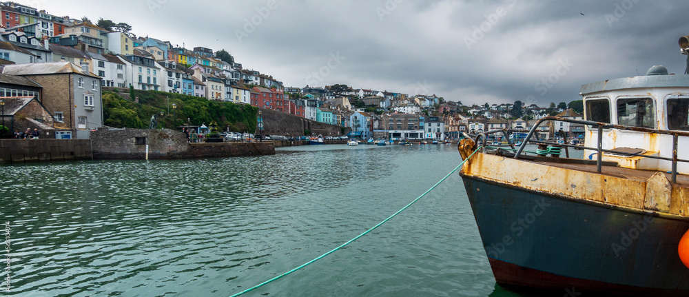 Fototapeta premium boats in the harbor