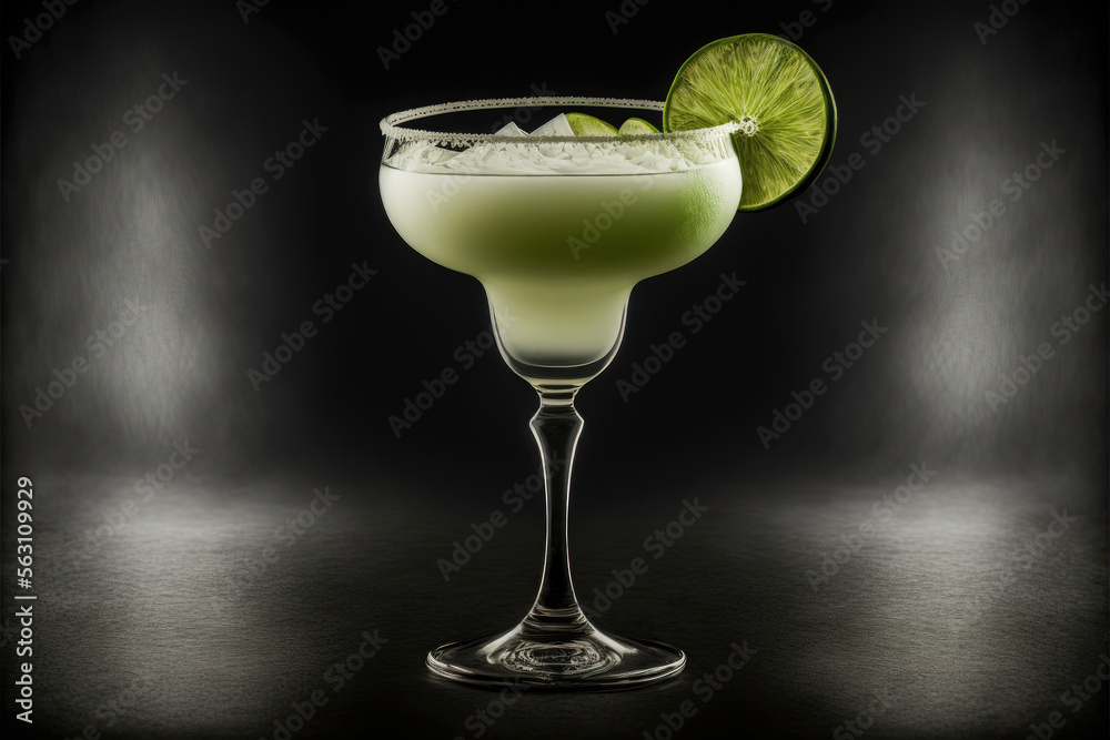The Classic Daiquiri: A Refreshing Blend of Rum, Lime, and Sugar, Generative AI