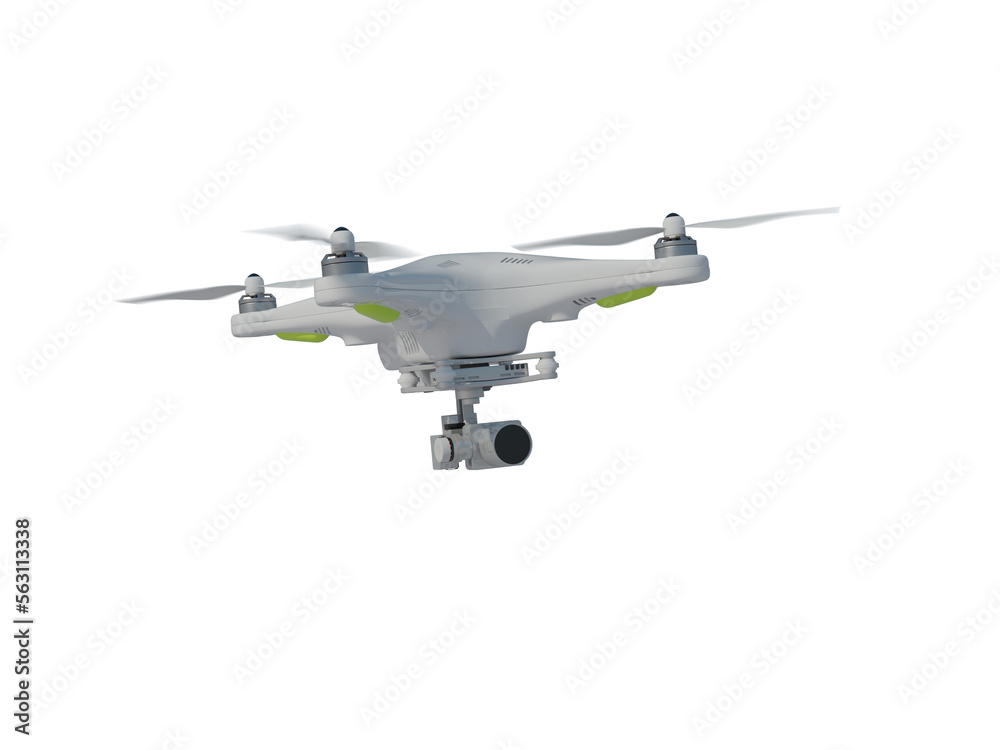 Fototapeta premium drone isolated