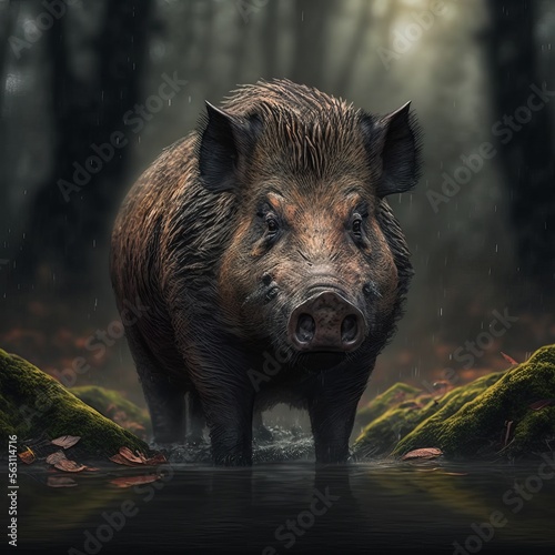 Wild Boar and the Environment: The impact of wild boars on ecosystems and agriculture © Gabriel