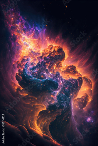 Cosmic Wonders: The Vibrant and Mysterious Nebulas of Space, Generative AI