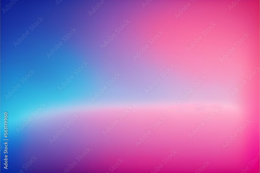 Abstract pink blue gradient background. Elegant background with space for design. 