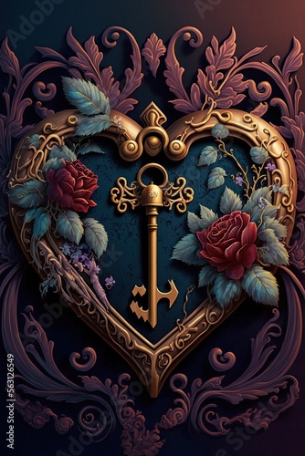 The Key to My Heart Valentine