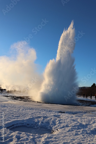 Island im Winter