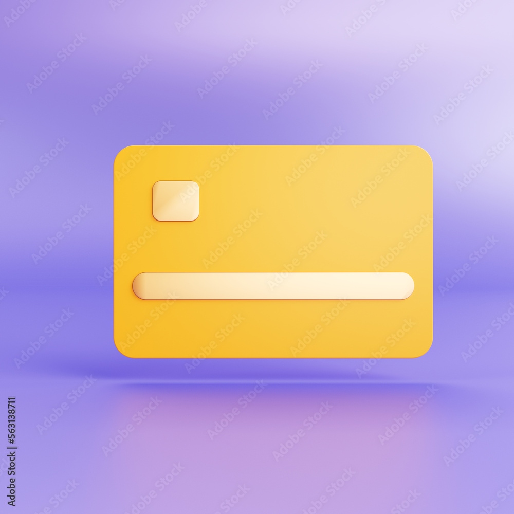 3d credit card icon for contactless payments. Financial transactions, payments, online banking, money transfers. Credit card for online payment concept, online buying. 3d render illustration 3d credit card icon for contactless payments. Financial transactions, payments, online banking, money transfers. Credit card for online payment concept, online buying. 3d render illustration