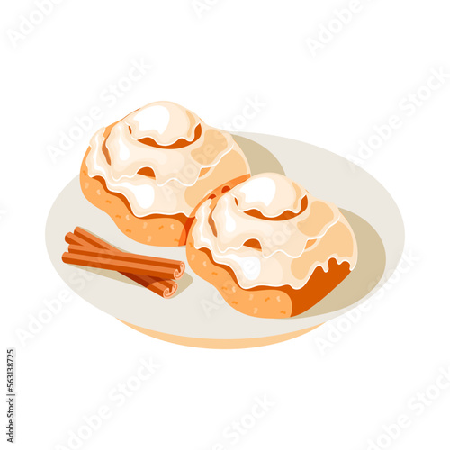 Isometric Cinnamon Buns