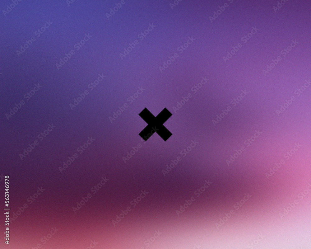 Obraz premium sky gradient with x