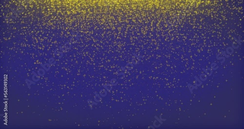 4k Loopable Sparkling Glitter Gold Background