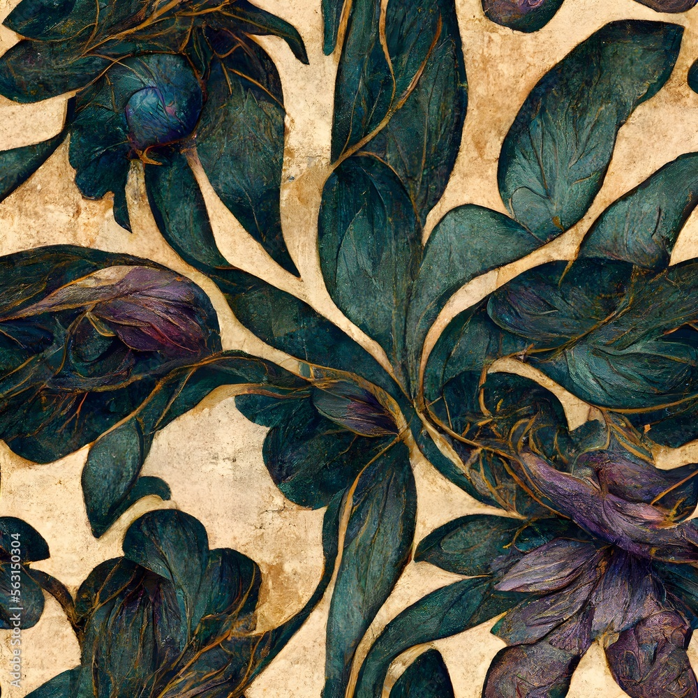 Wallpaper Floral Elegance by Bradbury  Bradbury  Dollhouses and More