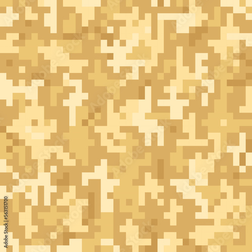 Camouflage military pixel