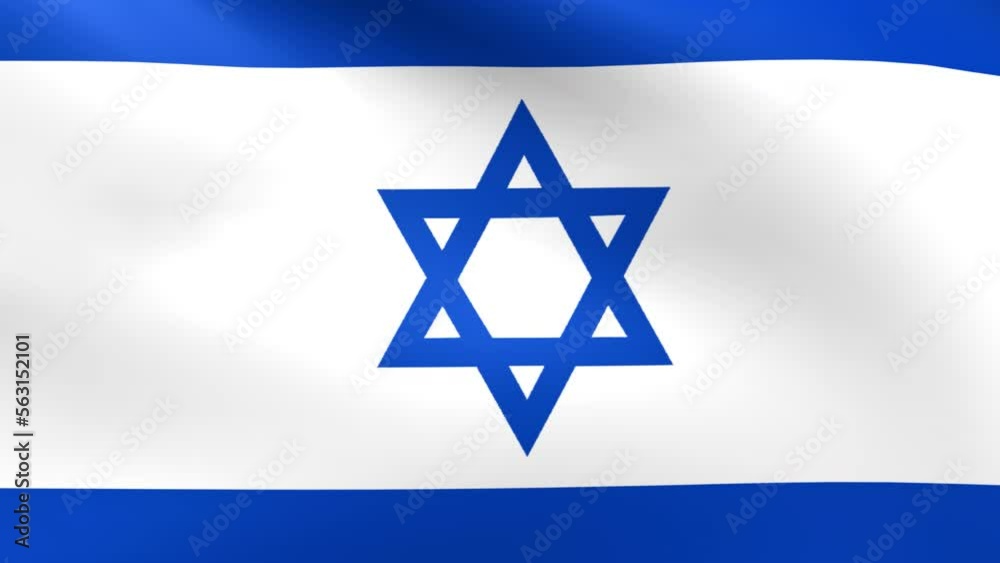 This stock motion graphics video shows a beautiful animation of the national flag of Israel.
This stock motion graphics video shows a beautiful animation of the national flag of Israel.
