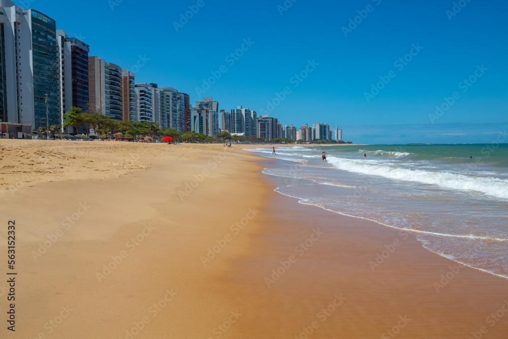 litoral da praia de, Itaparica, Vila Velha, Vitória, Espirito Santo, Brasil litoral da praia de, Itaparica, Vila Velha, Vitória, Espirito Santo, Brasil