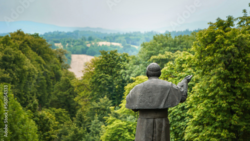 monument to Pope John Paul II  photo
