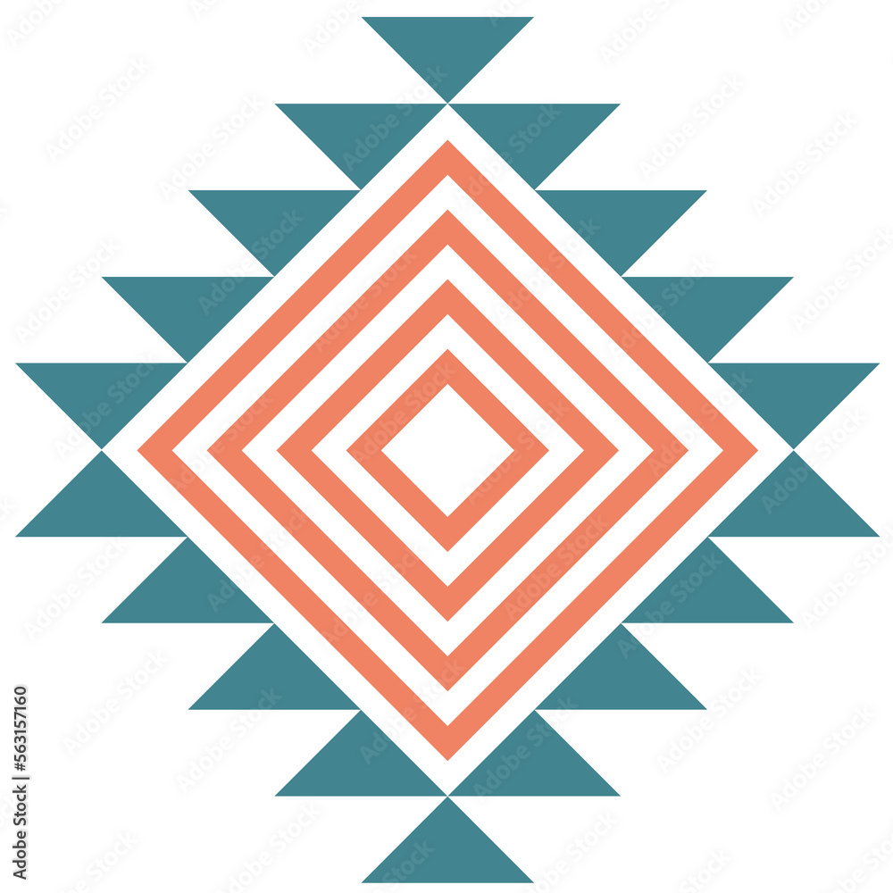 Geometric Aztec Shapes Design Elements Geometric Aztec Shapes Design Elements