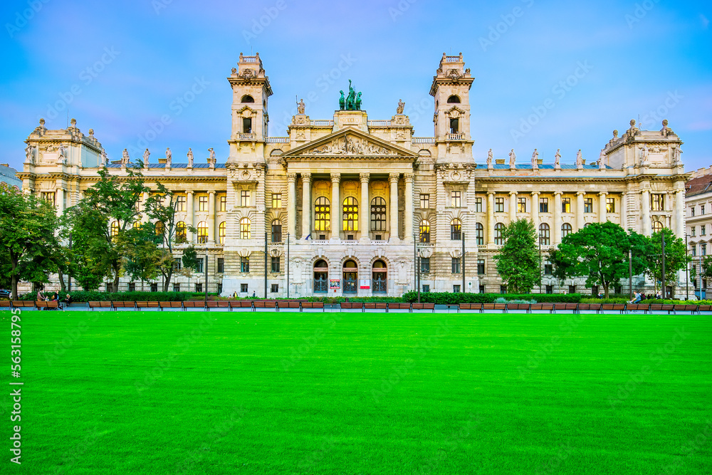 The Palace of Justice in Budapest, Hungary