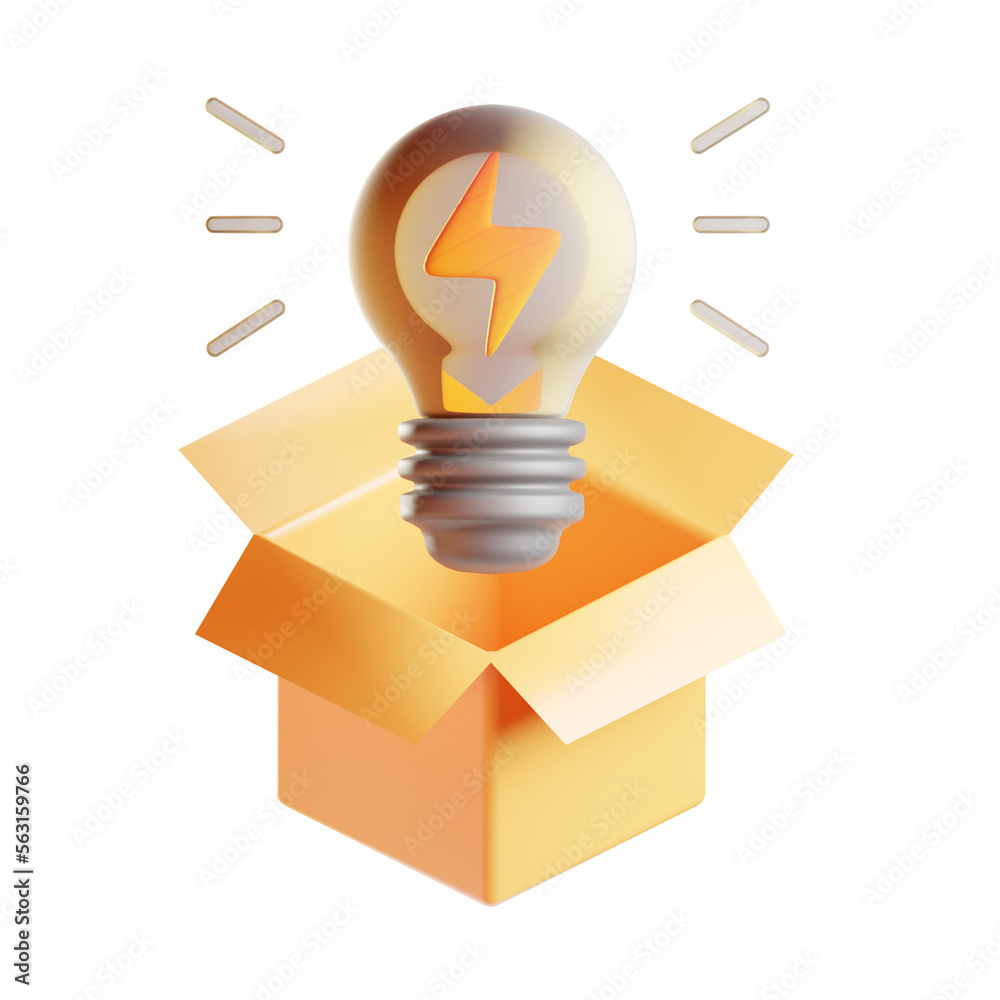 Idea 3D Illustration