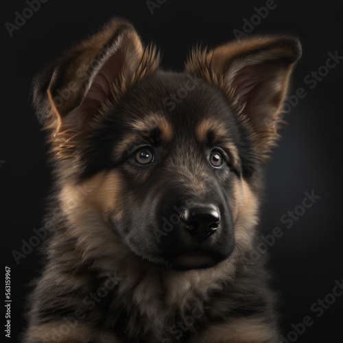 portrait of a dog puppy