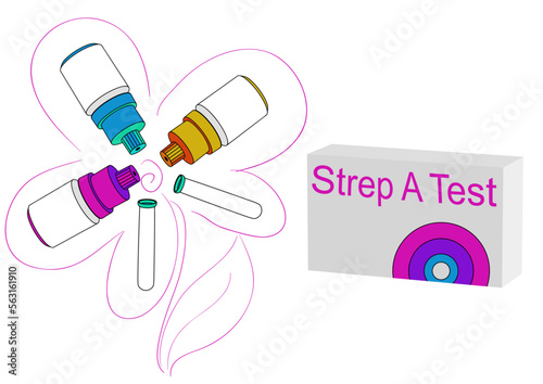 strep A test kit