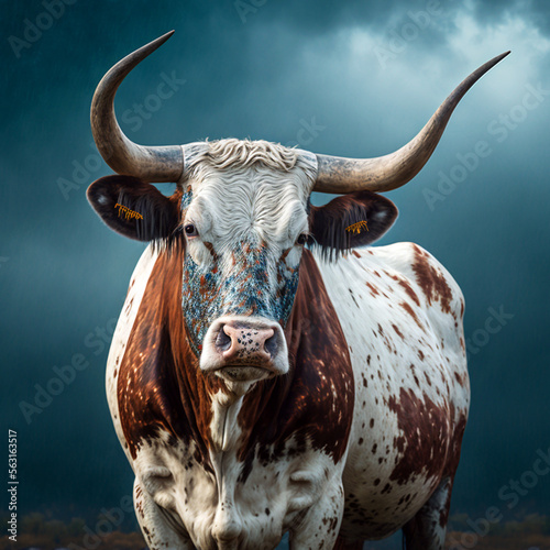 a texas bull generative AI